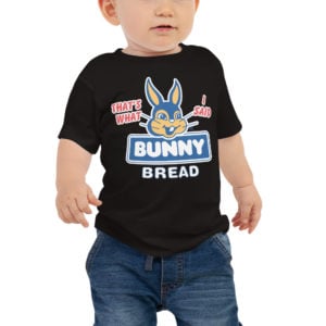 T-Shirt: Baby Colors Bunny Logo Design
