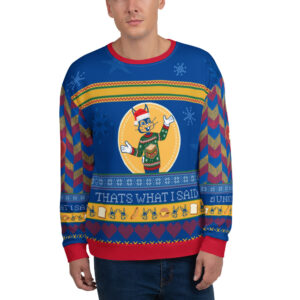 Bunny Ugly Christmas Sweatshirt 2026